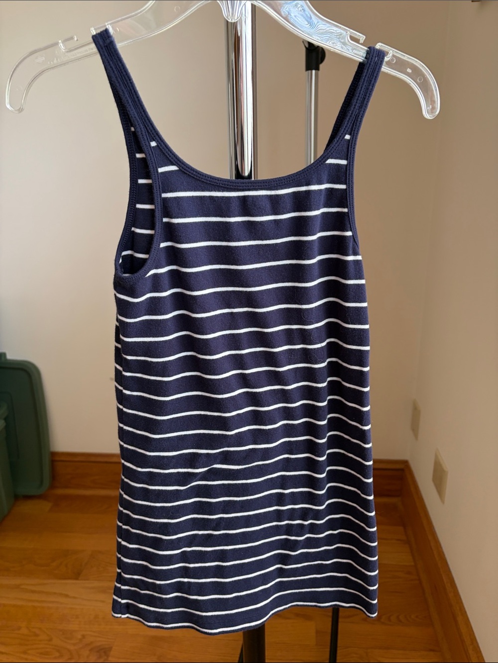 GAP Navy and White Striped Tank - Picture 3 of 4